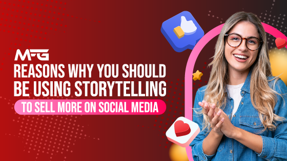 Using storytelling for social media sales
