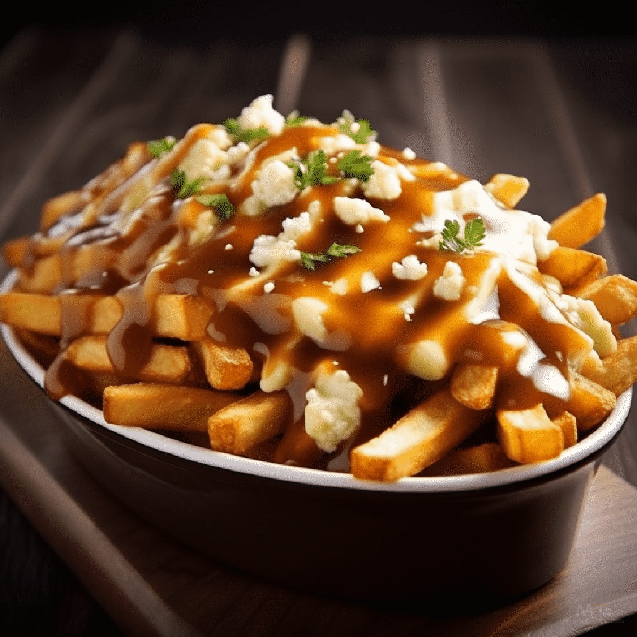 Poutine (Canada): This Quebecois comfort food features fries smothered in cheese curds and topped with rich gravy.