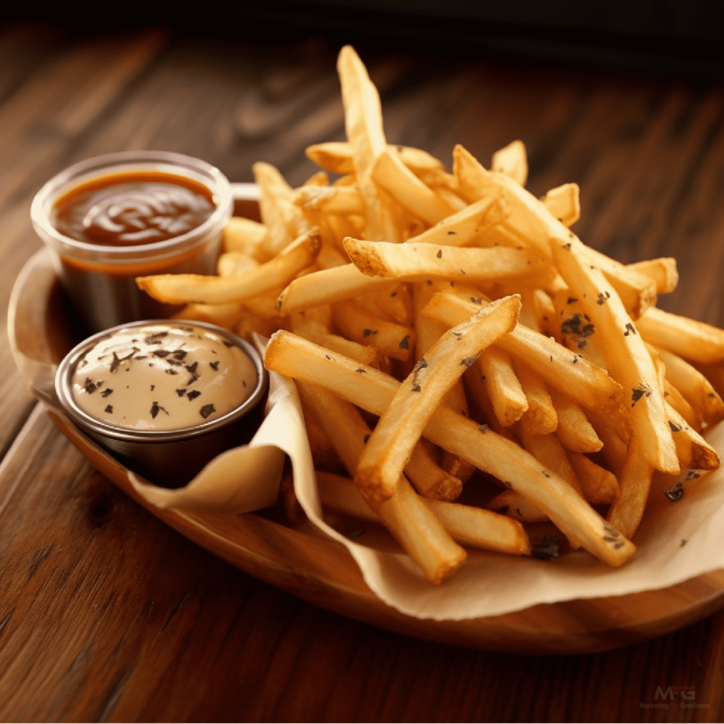 French fries are versatile and pair well with a almost all dipping sauces. Here are some popular choices